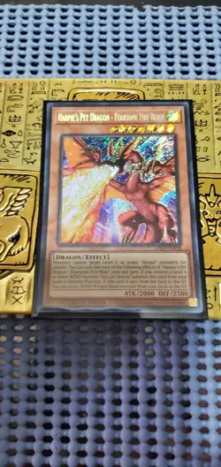Yugioh! Harpie’s Pet Dragon LDS3-EN138 Secret Rare 1st Edition - Image 1
