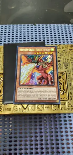 Yugioh! Harpie’s Pet Dragon LDS3-EN138 Secret Rare 1st Edition - Image 2