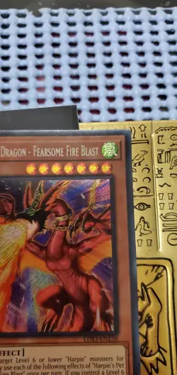 Yugioh! Harpie’s Pet Dragon LDS3-EN138 Secret Rare 1st Edition - Image 3