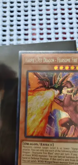 Yugioh! Harpie’s Pet Dragon LDS3-EN138 Secret Rare 1st Edition - Image 4