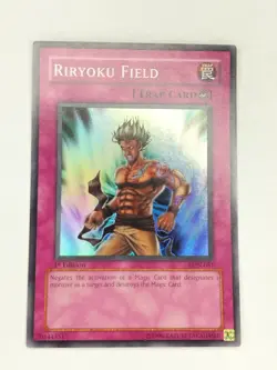 Yu-Gi-Oh! TCG Riryoku Field LON-081 1st Edition Super Rare LP - Image 1