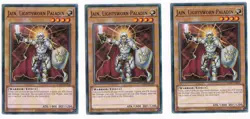 Yugioh- 3X Jain, Lightsworn Paladin - Common - Unlimited - LODT-EN018 - Image 1