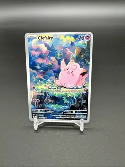 Pokemon TCG Clefairy Illustration Rare 94/88 Perfect Order Near Mint - Image 1