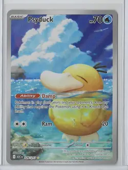 Pokemon Psyduck 226/217 Ascended Hero’s Illustration Rare Holo HP 70 (EN) - Image 1