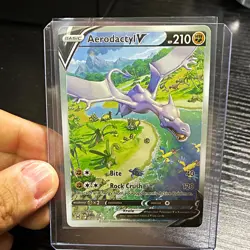 Aerodactyl V Lost Origin 180/196 Ultra Rare Holo 2022 English HP 210 - Image 1