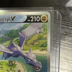 Aerodactyl V Lost Origin 180/196 Ultra Rare Holo 2022 English HP 210 - Image 3