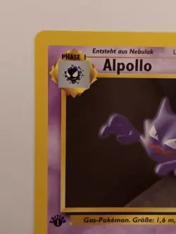 Haunter Pokemon German Base Set 1st Edition (ALPOLLO) #29 NM - Image 2
