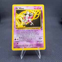 Mr. Mime 27/130 Rare Base Set 2 Pokemon Lightly Played - Image 1