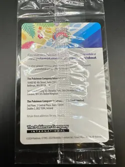 Pokemon TCG Pikachu 190 Black Star Promo World Championships 2024 SVP EN Sealed - Image 2