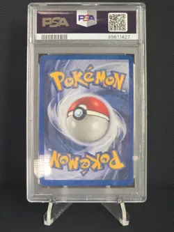 Pokemon 2000 Base Set 2 Mewtwo Holo Rare 10/130 PSA 8 Vintage WotC - Image 2