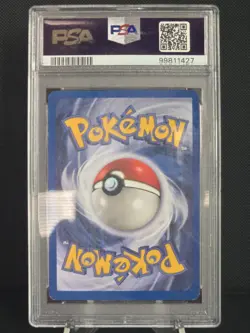 Pokemon 2000 Base Set 2 Mewtwo Holo Rare 10/130 PSA 8 Vintage WotC - Image 4
