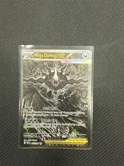 Mega Darkrai EX 118/108 BREAKpoint Ultra Rare Holo 2016 English Pokemon TCG - Image 1