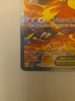 Mega Emboar ex Ascended Heroes 273/217 Special Illustration Rare Pokemon TCG NM - Image 5