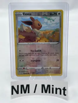 Eevee 125/203 Common Evolving Skies Pokemon Reverse Holo NM - Image 5