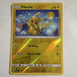 Pikachu 56/236 Cosmic Eclipse Reverse Holo Pokemon TCG English 2019 - Image 1