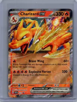 CHARIZARD EX 161 HOLO PROMO SCARLET & VIOLET PROMO POKEMON NM - Image 1