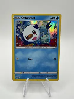 Oshawott SWSH222 Black Star Promo Holo Pokemon TCG NM Sword & Shield Promo - Image 1