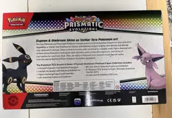 Pokemon TCG Prismatic Evolutions Premium Figure Collection Brand New Sealed - Image 3