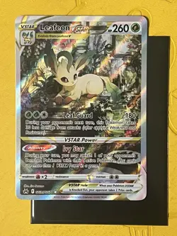Leafeon VSTAR GG35/GG70 Holo Crown Zenith Galarian Gallery Pokemon Card NM **1** - Image 1