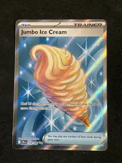 Pokemon Jumbo Ice Cream Chaos Rising CRI #109/086 Ultra Rare Holo NM - Image 1