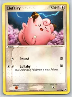 Clefairy 53/115 C Unseen Forces HP Pokemon - Image 1