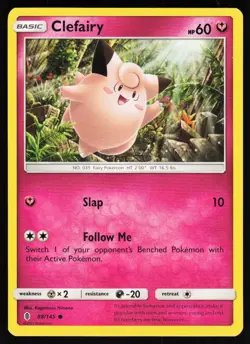 Clefairy 88 145 C Guardians Rising Pokemon Near Mint - Image 1