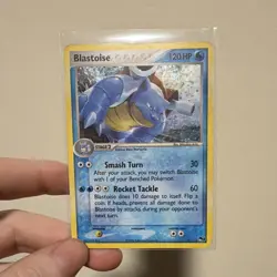 Pokemon TCG Blastoise 001/017 POP Series 3 Holo Eng Stage 2 120 HP Arita - Image 1