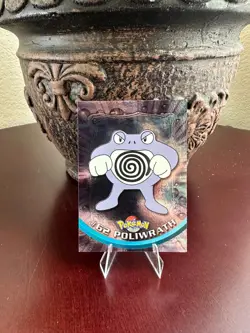 Poliwrath - Foil - #62 Topps TV - Pokemon TCG - 1999 - Image 1