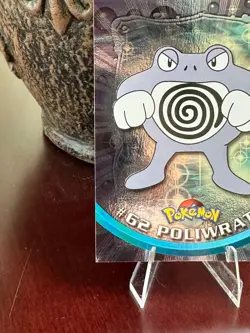 Poliwrath - Foil - #62 Topps TV - Pokemon TCG - 1999 - Image 2