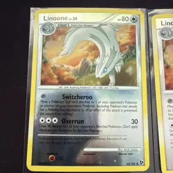 Linoone 43/106 Great Encounters Reverse Holo x2 - 2008 Pokemon PKMN TCG - LP/NM - Image 2