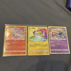 Pokemon Amazing Rare 3 Card Lot - Image 1