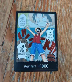 Luffy Don!! Your Turn +1000 Romance Dawn One Piece Card NM ENGLISH DON FRESH 🔥 - Image 2