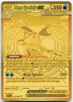 Mega Greninja ex - 122/086 [CRI - 122/086] - Image 1