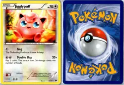 Pokemon Card - Jigglypuff Next Destinies 78/99 2012 Uncommon Moderately Played - Image 3