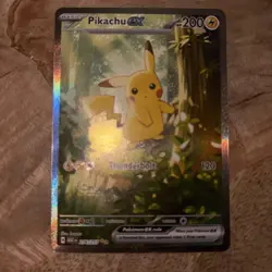 Pikachu ex 276/217 Pokemon Special Illustration Rare Ascended Heroes Fresh Pull - Image 1