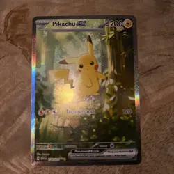 Pikachu ex 276/217 Pokemon Special Illustration Rare Ascended Heroes Fresh Pull - Image 2
