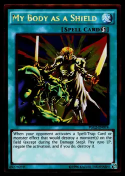 My Body as a Shield - PGL2-EN074 NM Premium Gold: Return of the Bling Yu-Gi-Oh - Image 1