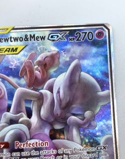Pokemon TCG Mewtwo and Mew GX Sun & Moon Holo Promo Card #SM191 NM - Image 3