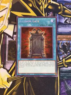 Illusion Gate-Secret Rare - 1St Edition - MZMU-EN023 - Maze of Muertos - NM - Image 1