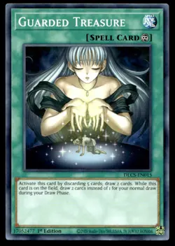Guarded Treasure Dragons of Legend: The Complete Series DLCS-EN015 MP YuGiOh TCG - Image 1