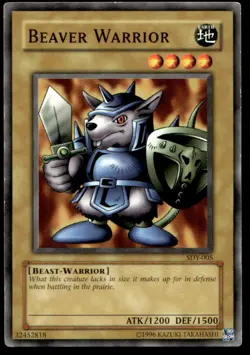 Beaver Warrior - SDY-005 - YuGiOh - Image 1
