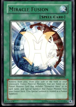 Miracle Fusion - CRV-EN039 - YuGiOh - Image 1
