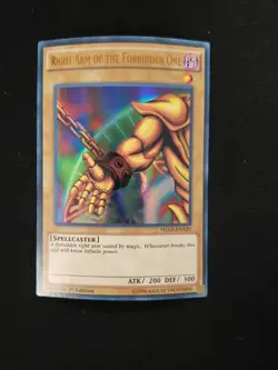 BENT Yu-Gi-Oh! Left Arm of The Forbidden One YGLD-ENA21 Ultra Rare 1st Ed NM - Image 1