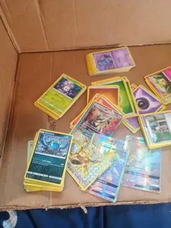 Pokemon Card Lot 300 Cards 2017 Era GX Holo Reverse Energy Trainer Used - Image 1