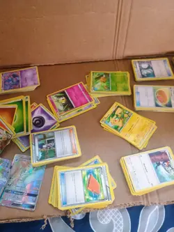 Pokemon Card Lot 300 Cards 2017 Era GX Holo Reverse Energy Trainer Used - Image 2