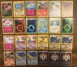 Pokemon TCG 44 Misc Card Lot (Including 1st Edition, Holo, Reverse Holo) - Image 1