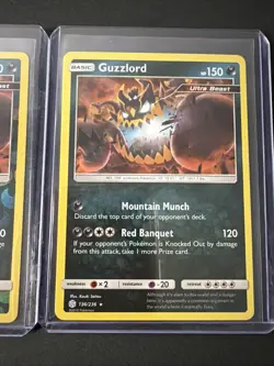 Pokemon TCG Card Lot - Guzzlord Holo And Reverse Holo Rare - Cosmic Eclipse 2019 - Image 3