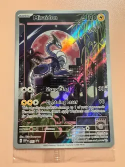 Pokemon TCG Miraidon 013 Scarlet Violet Promo Full Art Holo Card Sealed - Image 1