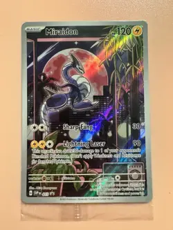 Pokemon TCG Miraidon 013 Scarlet Violet Promo Full Art Holo Card Sealed - Image 2