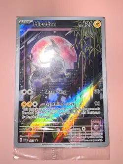 Pokemon TCG Miraidon 013 Scarlet Violet Promo Full Art Holo Card Sealed - Image 3
